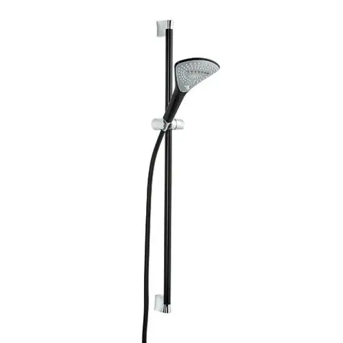 KLUDI FIZZ 3S Brause-Set mit Wandstange 900mm mattschwarz/chrom, 6774087-00, Artikel in Kategorie